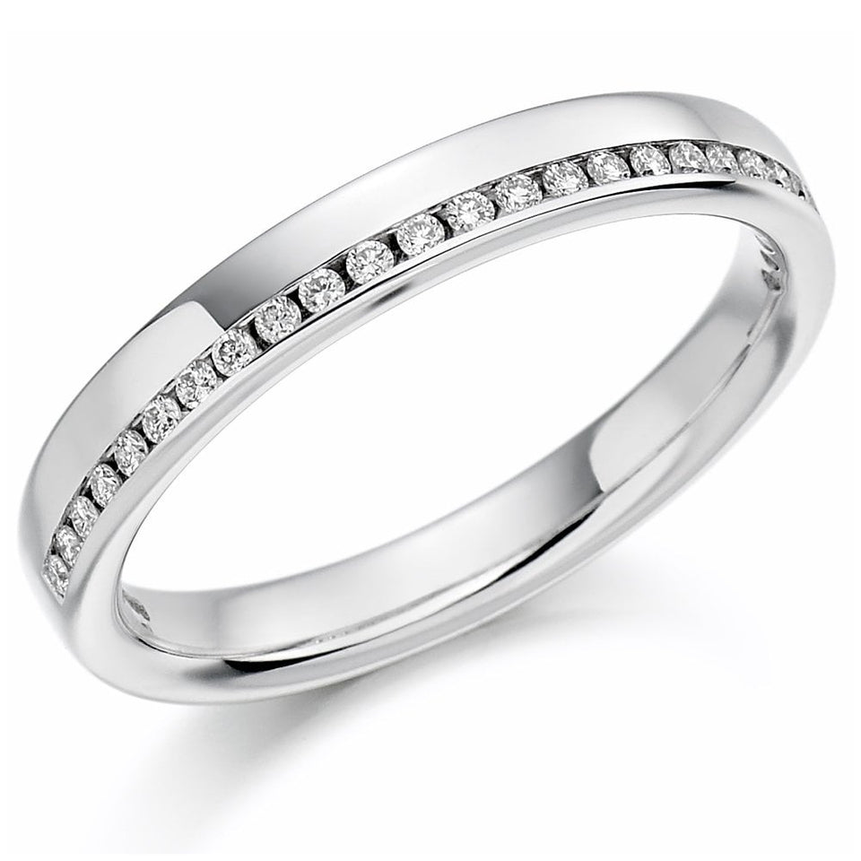 Francis & Gaye 0.12ct Half Eternity Ring