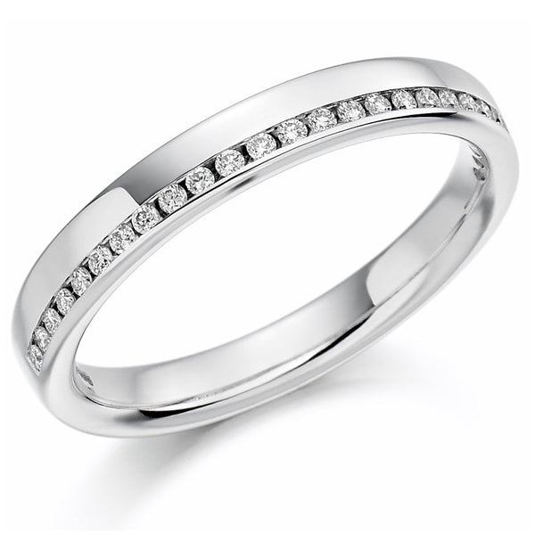 Francis & Gaye 0.12ct Half Eternity Ring