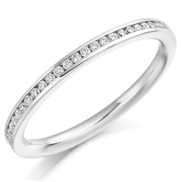 Francis & Gaye 0.20ct Diamond Half Eternity Ring