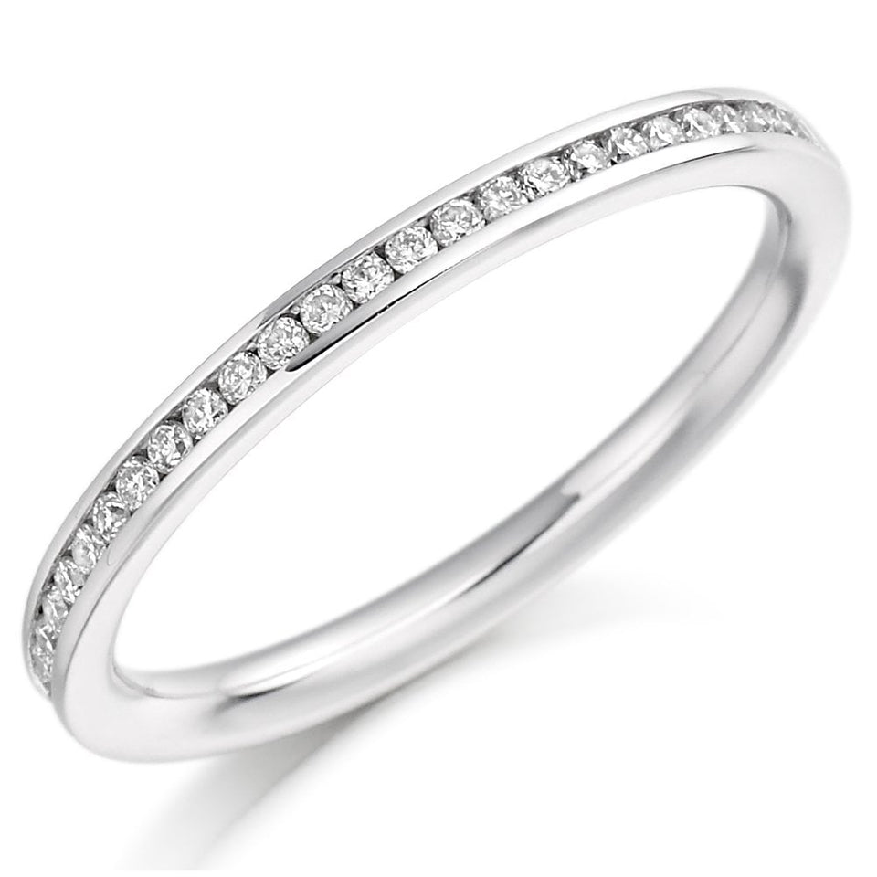 Francis & Gaye 0.20ct Diamond Half Eternity Ring