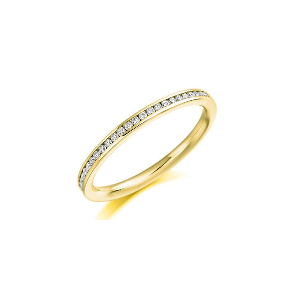 Francis & Gaye 0.20ct Diamond Half Eternity Ring
