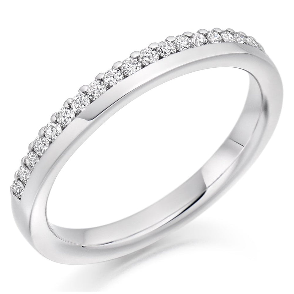 Francis & Gaye 0.22ct Half Eternity Ring