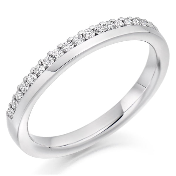Francis & Gaye 0.22ct Half Eternity Ring