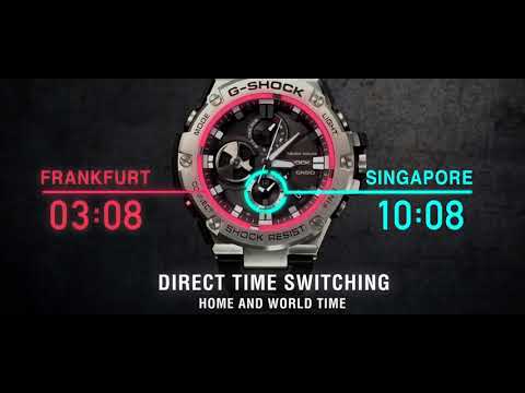 Casio G-Shock Men's G-STEEL B1000 Series 53mm Bluetooth® Solar Watch