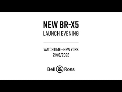 Bell & Ross BR-X5 BLACK STEEL 41mm COSC Auto Men's Watch