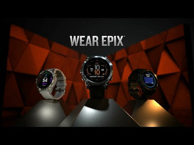 Garmin epix™ (Gen 2) Titanium Smartwatch, Carrera White, 47mm