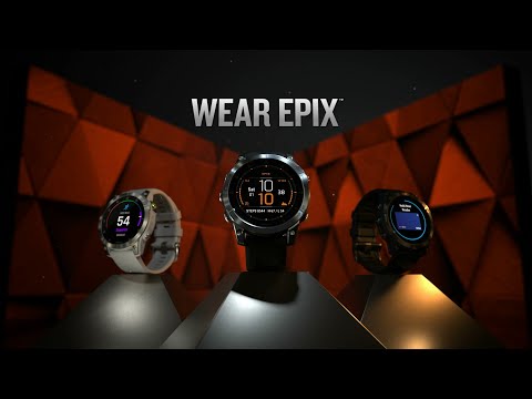 Garmin epix™ (Gen 2) Titanium Smartwatch, Carrera White, 47mm
