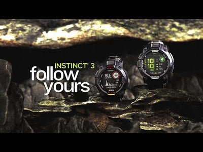 Garmin Instinct® 3 45mm Solar Black Watch