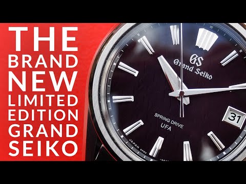 Grand Seiko Limited Edition 'Violet Dawn' Ice Forest Spring Drive UFA Watch