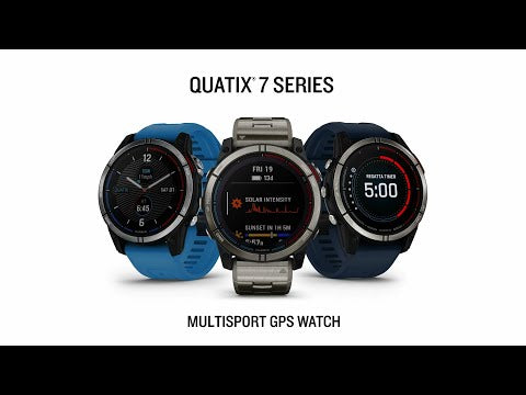 Garmin quatix® 7X Titanium Solar Ultimate Marine GPS Smartwatch
