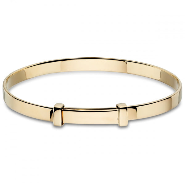 Little Star Flores Gold Plated Children's Baby Bangle