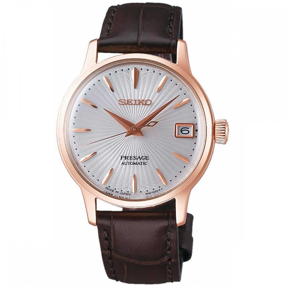 Seiko Presage Ladies Cocktail Rose Gold  Automatic Watch