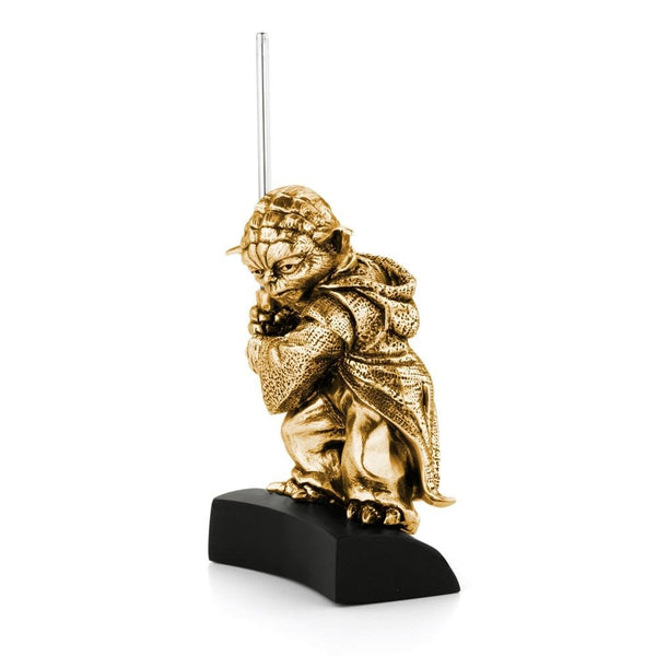 Royal Selangor Star Wars Yoda Gilt Figurine, Limited Edition | XXX/600