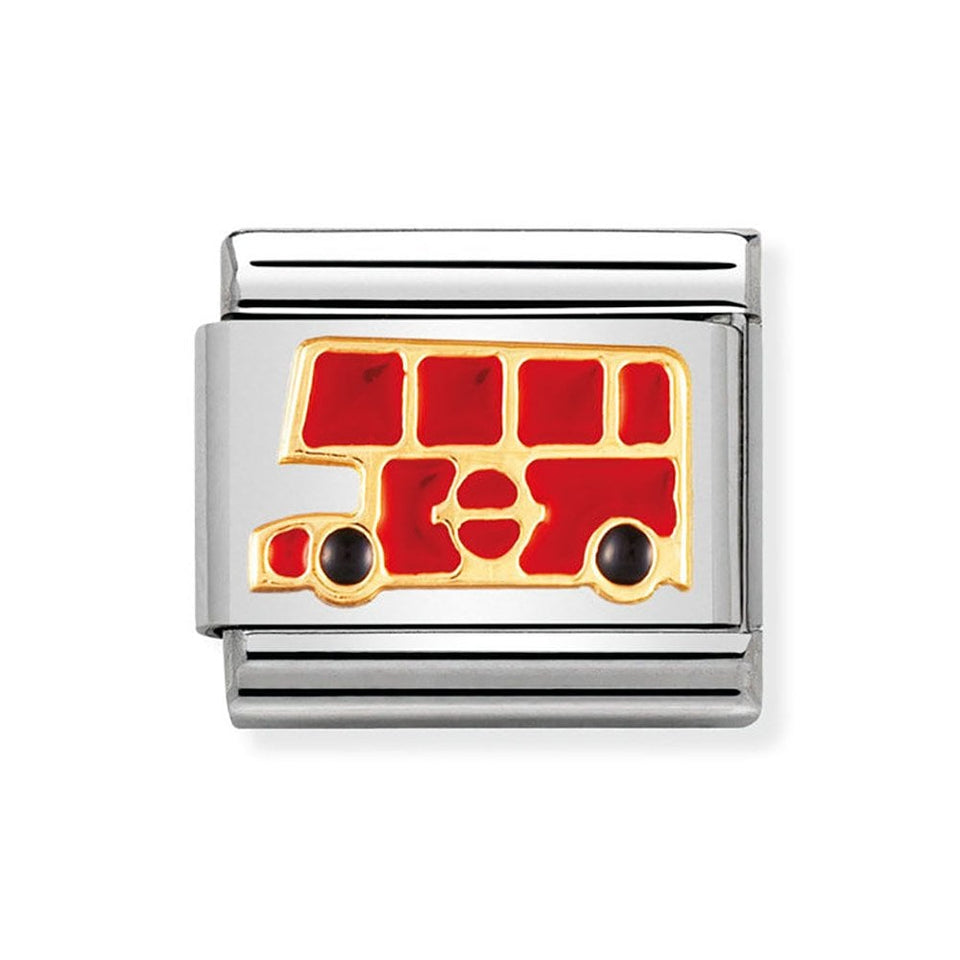 Nomination CLASSIC Gold London Bus Charm