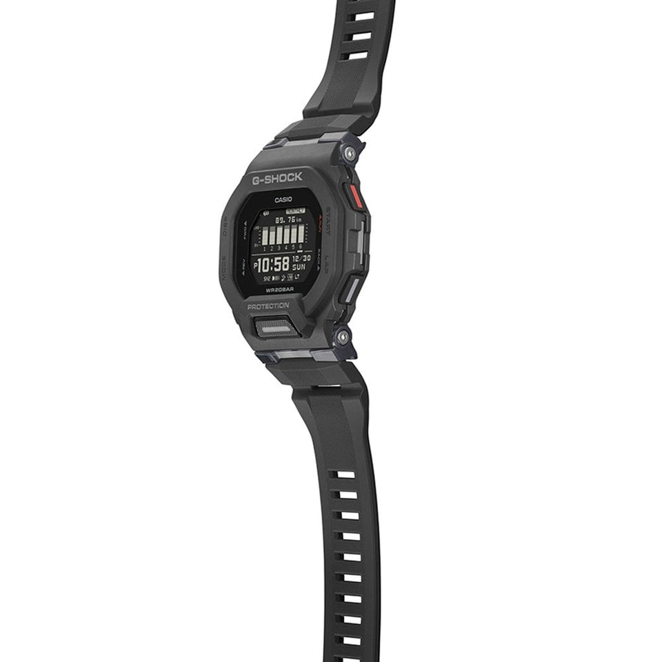 Casio G-Shock Men's G-SQUAD Black Fitness Tracker Bluetooth® Watch