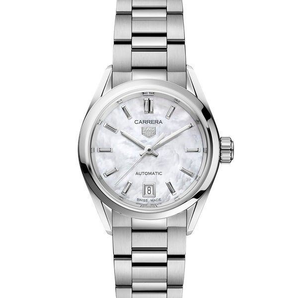 TAG Heuer Carrera Mother of Pearl Automatic Ladies 29mm Watch