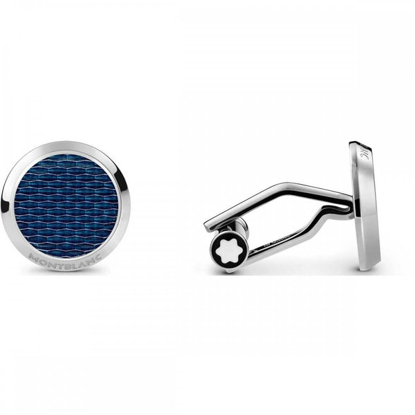 Montblanc Men's Meisterstück Blue Glacier Cufflinks