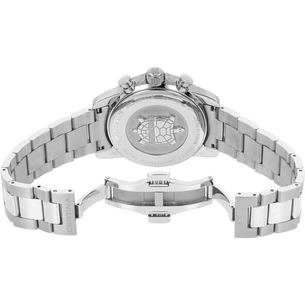 Certina DS PODIUM Chronograph 1-10 Sec 41mm Bracelet Watch | Black Dial