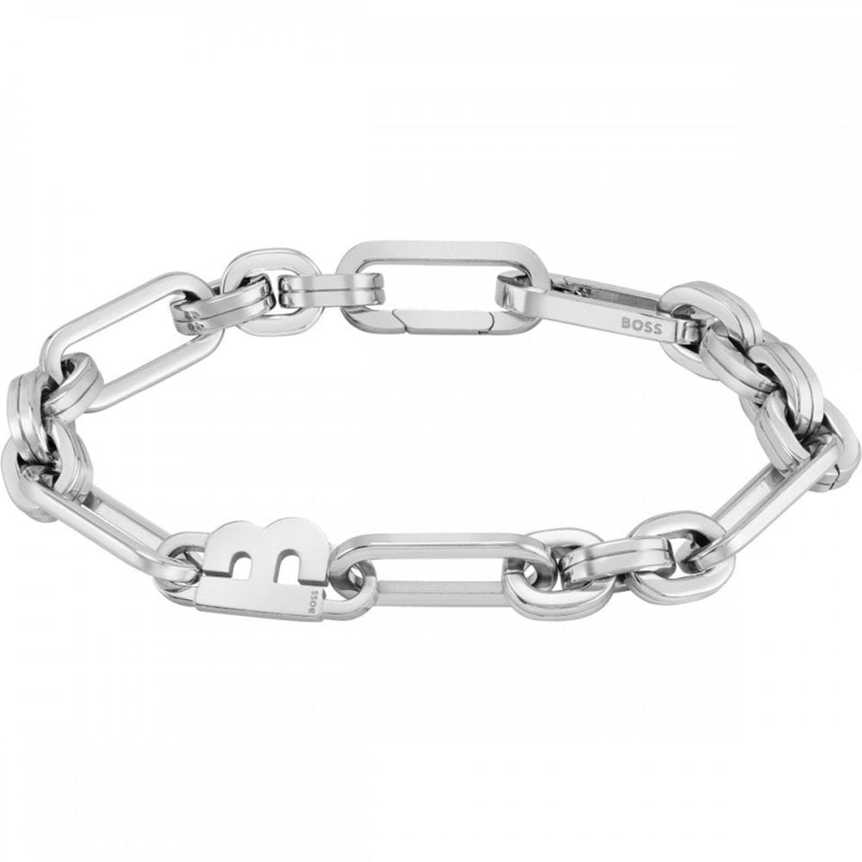 BOSS Ladies Hailey Multi Link Steel Bracelet