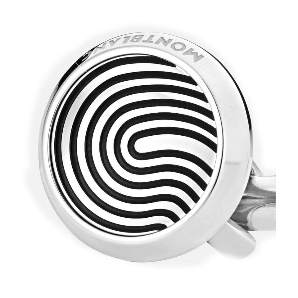 Montblanc Men's Fingerprint Pattern Cufflinks