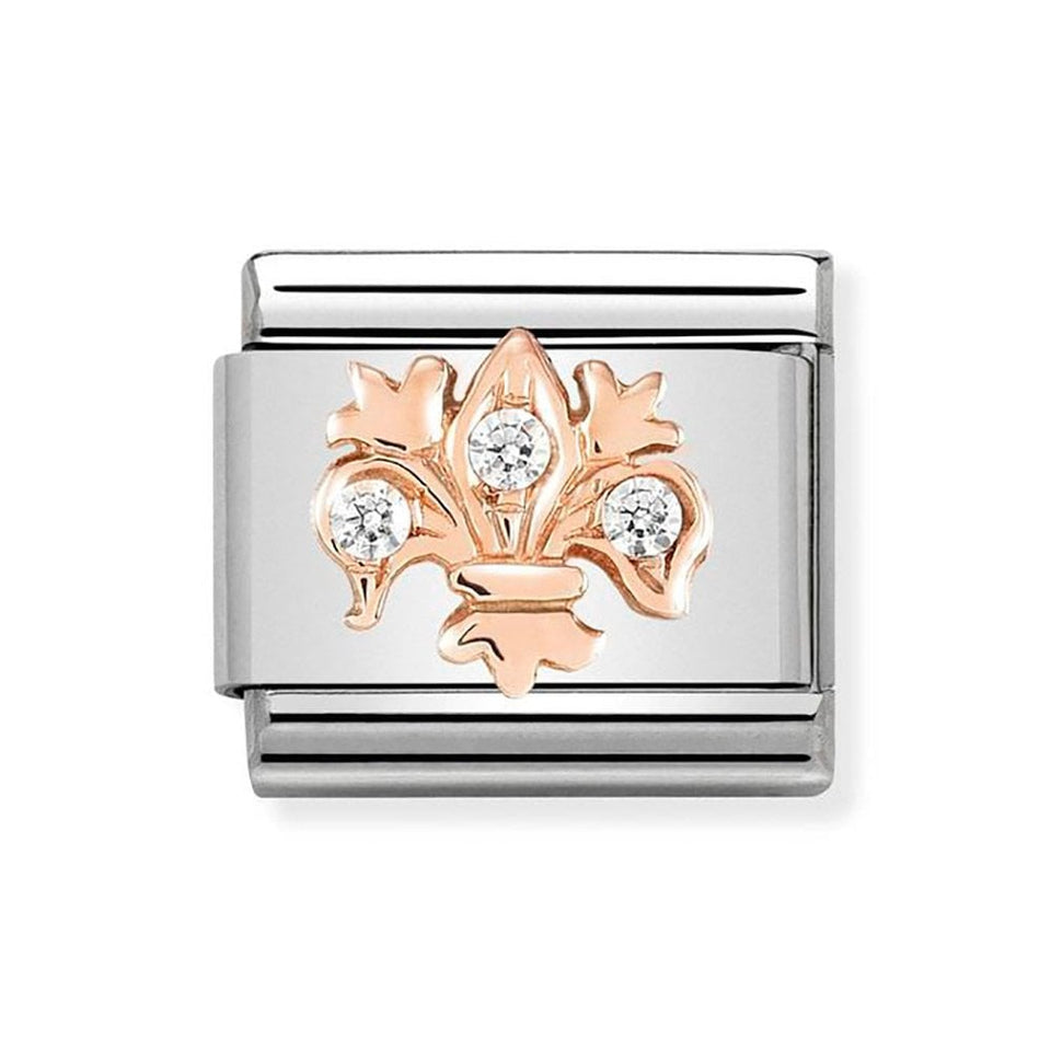 Nomination CLASSIC Rose Lily Charm