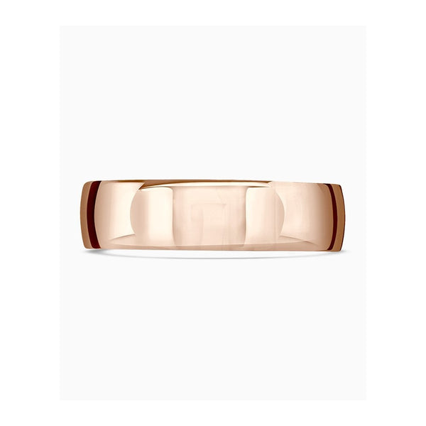 Brown & Newirth Barrel Shaped Heavy Guage Wedding Ring
