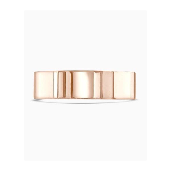 Brown & Newirth Flat Top Wedding Ring