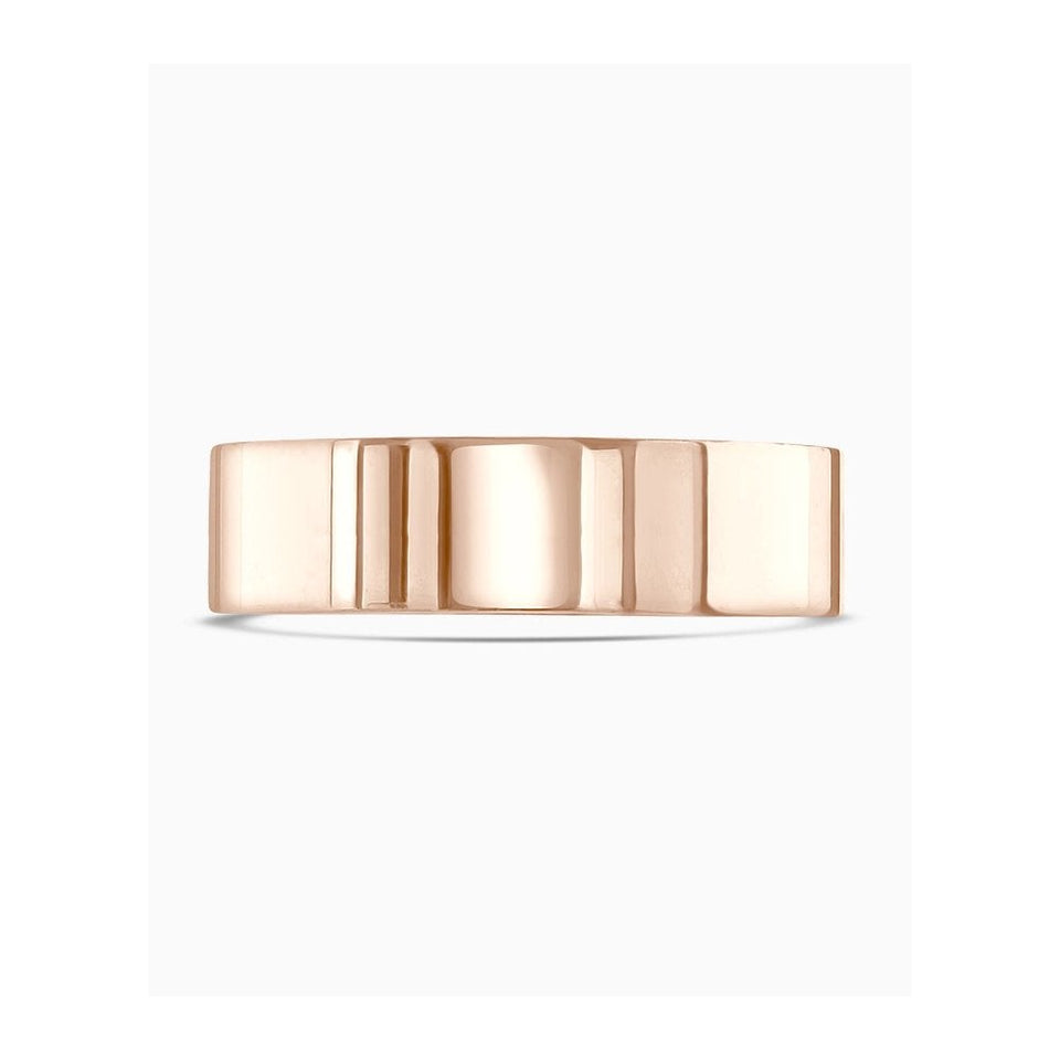 Brown & Newirth Flat Top Wedding Ring