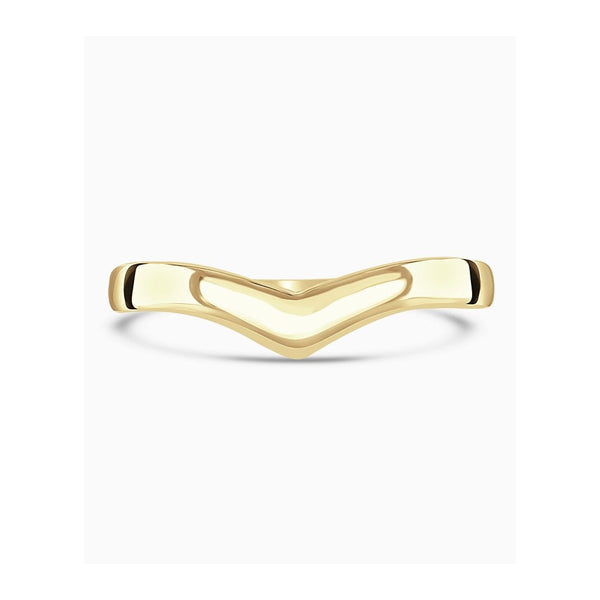 Brown & Newirth Classic Wishbone Wedding Ring