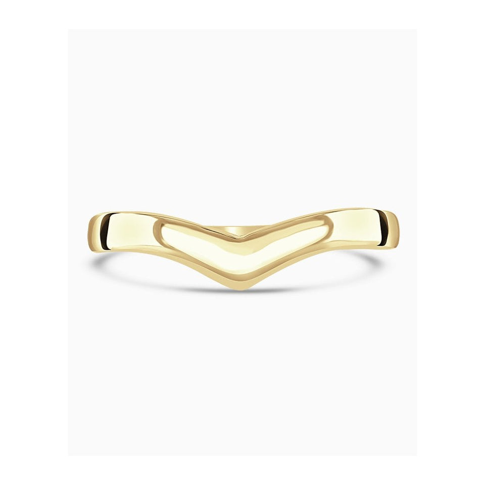 Brown & Newirth Classic Wishbone Wedding Ring