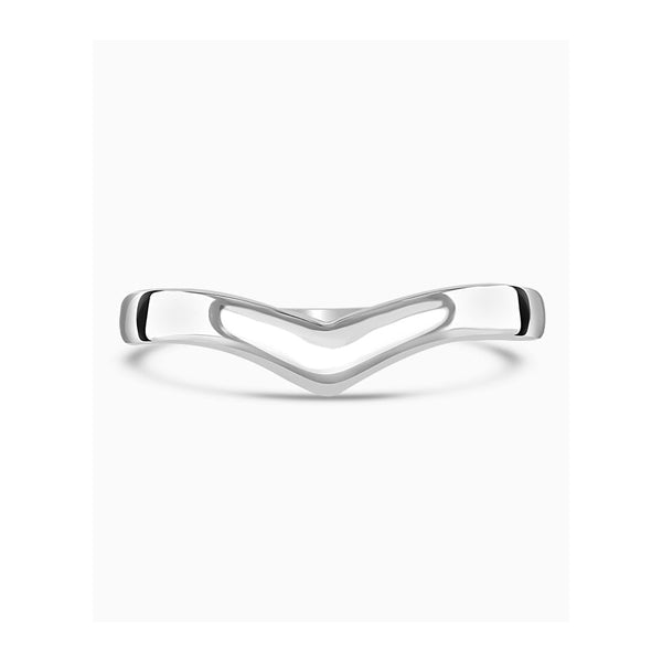 Brown & Newirth Classic Wishbone Wedding Ring