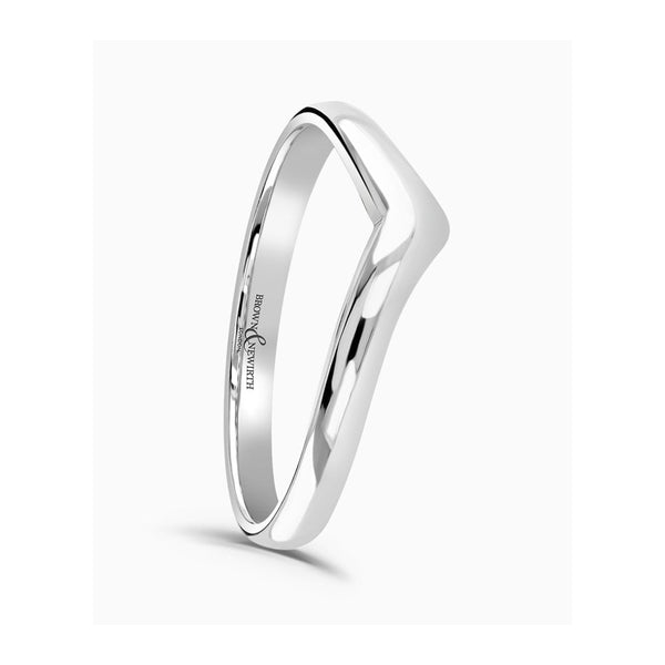 Brown & Newirth Classic Wishbone Wedding Ring