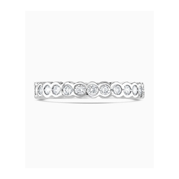 Brown & Newirth Bezel Set 0.20ct Diamond Wedding Ring