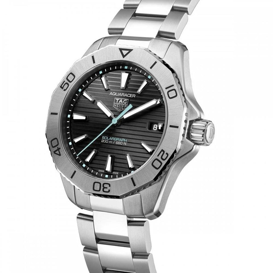 TAG Heuer Men's Aquaracer Professional 200 Solargraph 40mm Watch
