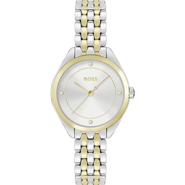 BOSS Ladies MAE Two Tone Link Bracelet Watch