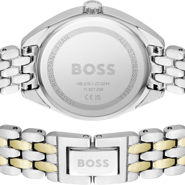 BOSS Ladies MAE Two Tone Link Bracelet Watch