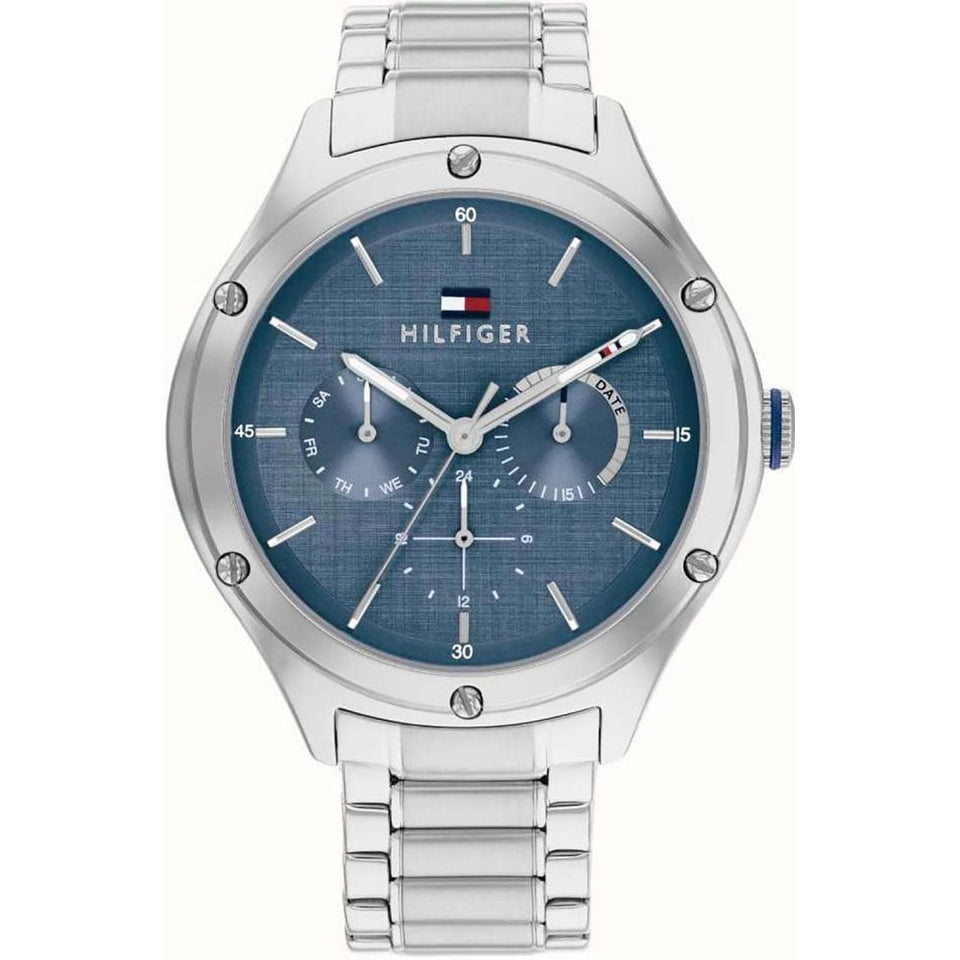 Tommy Hilfiger Ladies Lexi 41mm Blue Dial Bracelet Watch