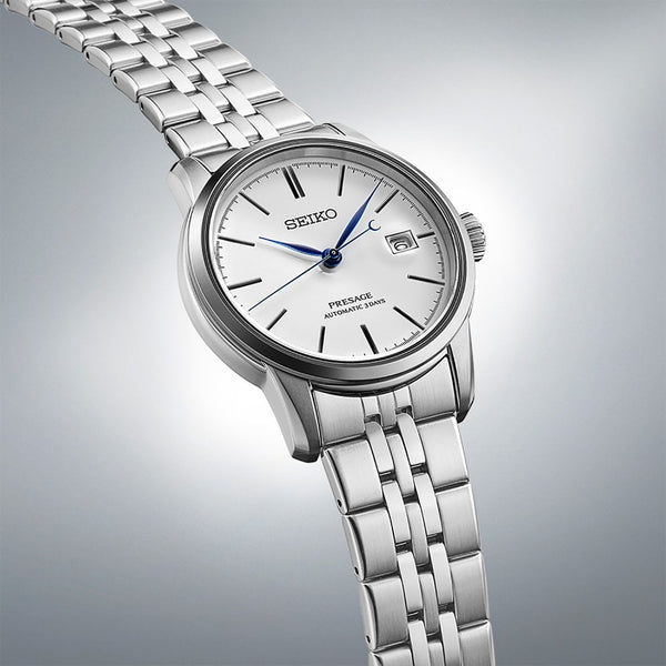 Seiko Presage Craftsmanship Series ’Pure White’ Enamel 40.2mm Watch