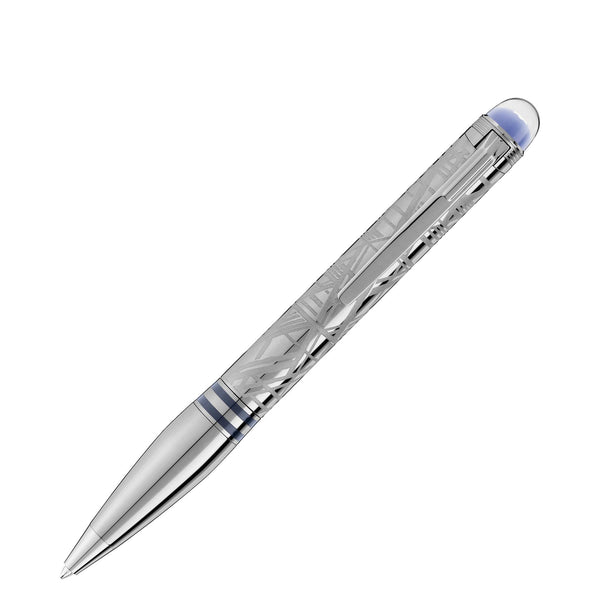 Montblanc Starwalker Space Blue Metal Ballpoint Pen