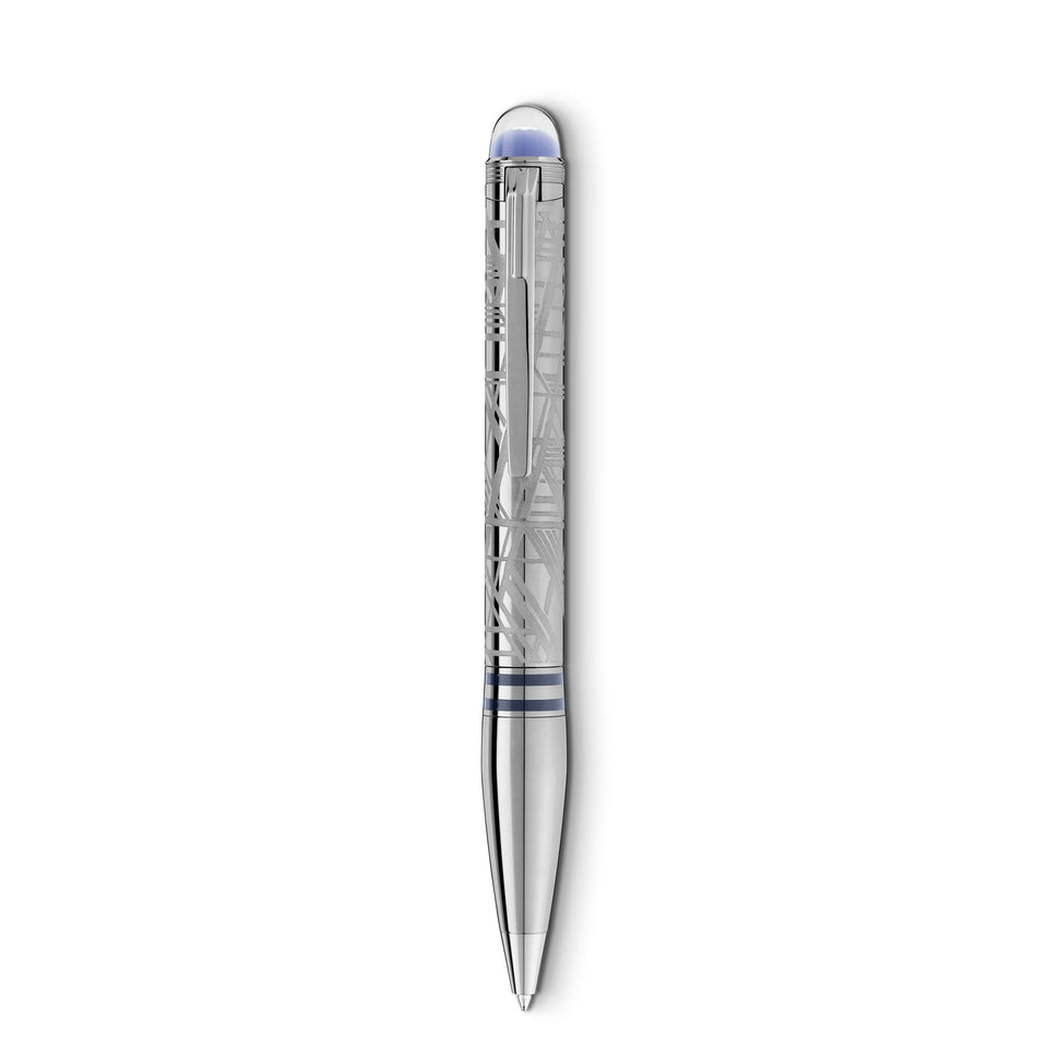 Montblanc Starwalker Space Blue Metal Ballpoint Pen