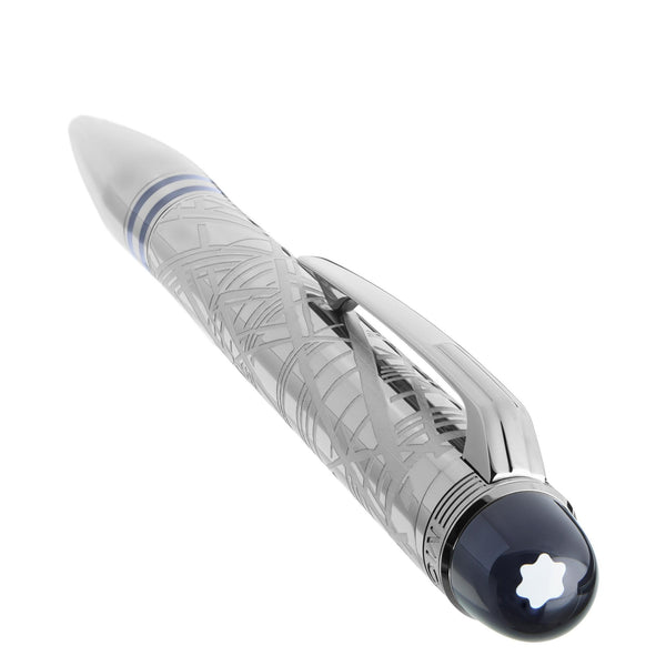 Montblanc Starwalker Space Blue Metal Ballpoint Pen