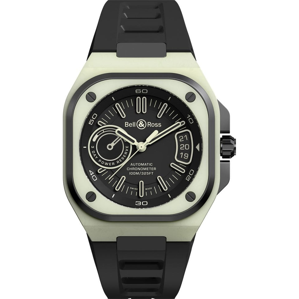 Bell & Ross BR-X5 GREEN LUM Limited Edition Watch (XXX/500)
