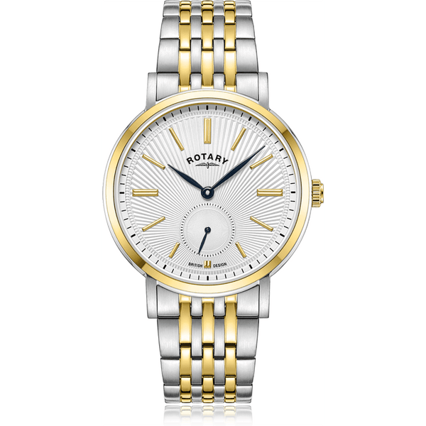 Rotary Men's Dress 37mm Silver Dial Quartz Watch