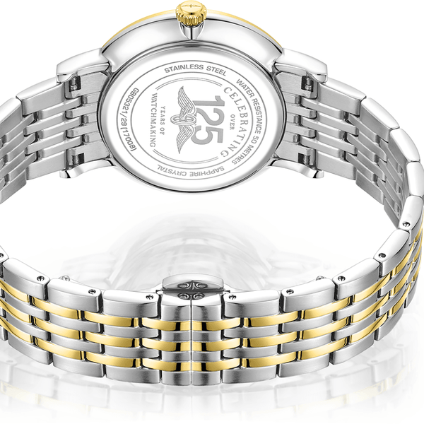 Rotary Men's Dress 37mm Silver Dial Quartz Watch