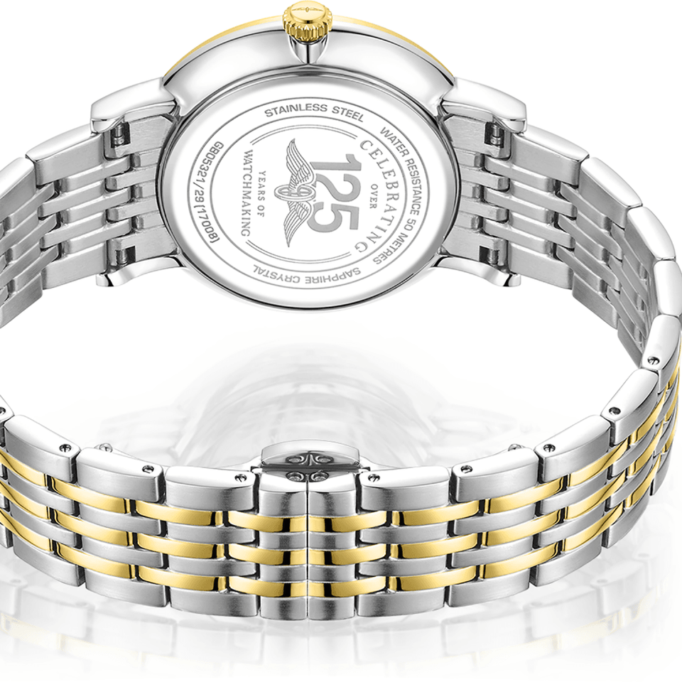 Rotary Men's Dress 37mm Silver Dial Quartz Watch