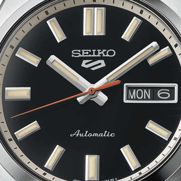Seiko 5 Sports Men's SNXS ‘Deep Black Wash’ Classic Sports Watch