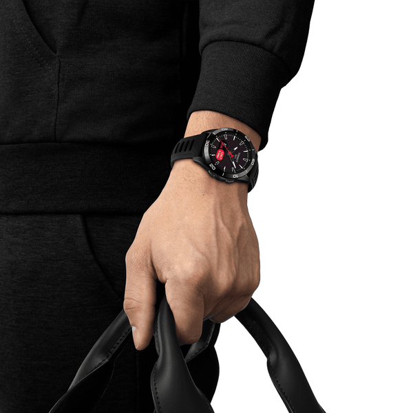 Tissot Men's T-TOUCH Connect Sport 44mm Black Strap Watch