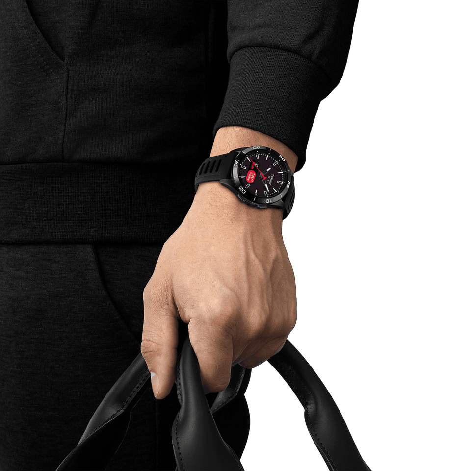 Tissot Men's T-TOUCH Connect Sport 44mm Black Strap Watch