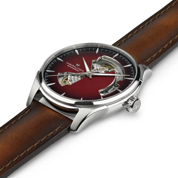 Hamilton Jazzmaster Open Heart 40mm Red Dial Automatic Watch