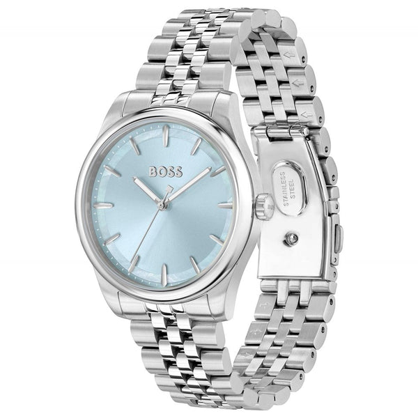 BOSS Ladies GRACEFUL 36mm Blue Dial Bracelet Watch